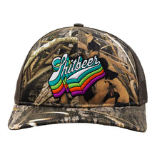 Load image into Gallery viewer, Camo Patch Trucker-Brown on Brown
