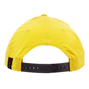 Sexy Gramps Soft Nylon Flatbill--Yellow/Rainbow