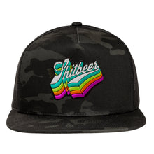 Load image into Gallery viewer, OG Flatbill Bad Ass Hat -Black Camo / Black
