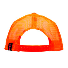 Load image into Gallery viewer, Retro Trucker Foam Hat - White / Neon Orange
